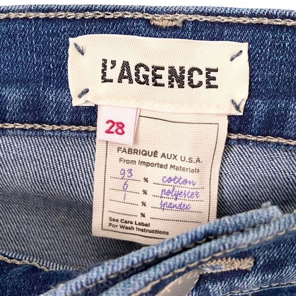 NEW L’AGENCE Sada High Rise Crop Slim in Size 28 - Picture 10 of 11